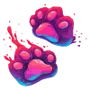 neon blot @cute_enot_art emoji