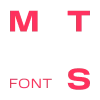 MTS Fonts @FF0032_red emoji
