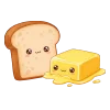 bread and butter emoji