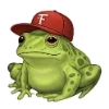 Frogs in Hats 2 ( ) emoji