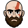 Кратос by @TPEmoji emoji