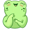 @MasterLamaArt Frog emoji