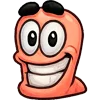 Worms by @TPEmoji emoji