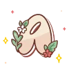 beige cute doodle @cute_enot_art emoji