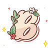 beige cute doodle @cute_enot_art emoji