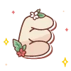beige cute doodle @cute_enot_art emoji