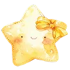 ‧₊°💛✩𝓎𝑒𝓁𝓁𝑜𝓌 𝒸𝑜𝓆𝓊𝑒𝓉𝓉𝑒₊°☁️⊹| @esthedia emoji