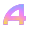 Фундамент градиент сирень от @frilanser_alena @TgEmodziBot emoji