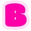 Pink ABC ➜ @emoji_room emoji