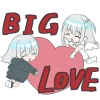 Серебряные сестрёнки @Nyasticks emoji