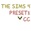 The Sims 4 | @presetshroma | @DiVetEmoji emoji