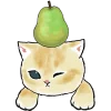 Фруктовые котята emoji