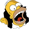 The Simpsons @freetopsticker emoji