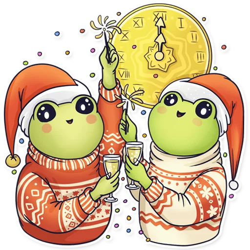 🎄Frogs🎄@MasterLamaArt