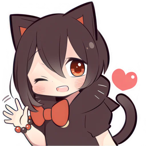 Чёрная киса @Nyasticks