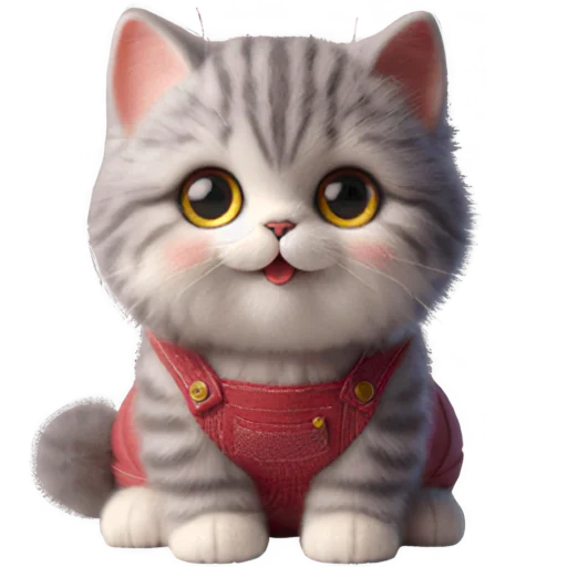 Кот в комбинезоне @Nyasticks