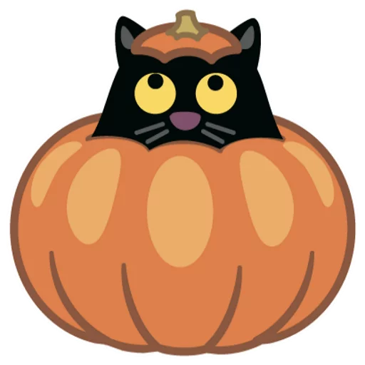 Halloween cat @stickersb2b