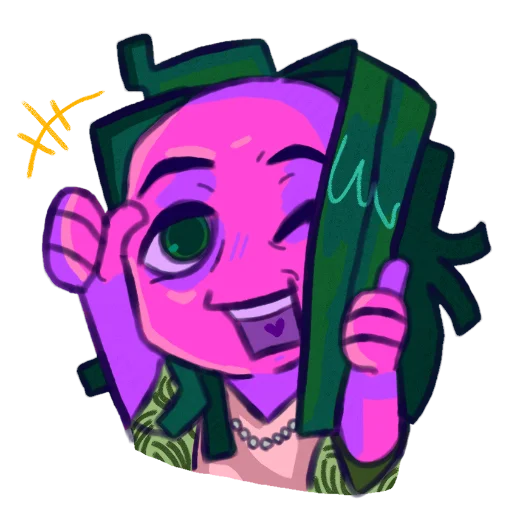 Нет я не человек стикерпак