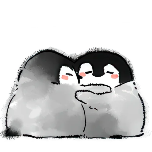 Позитивные пингвины @Nyasticks