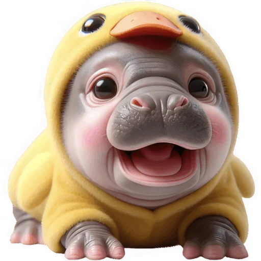 Бегемотик-утёнок @Nyasticks