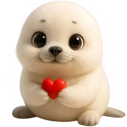 Белый тюлень @Nyasticks