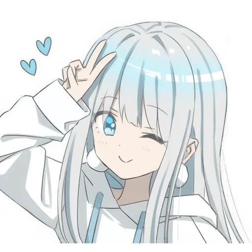 Худи-тян серебряная @Nyasticks