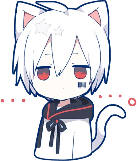 Mafumafu Sticker (cat) ::