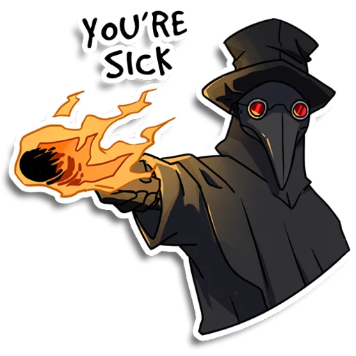 Plague doctor Pestkatze
