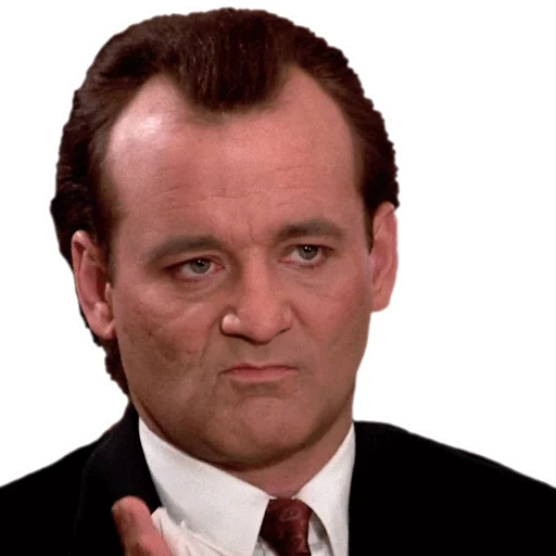 Bill Murray Emotionless Emojis