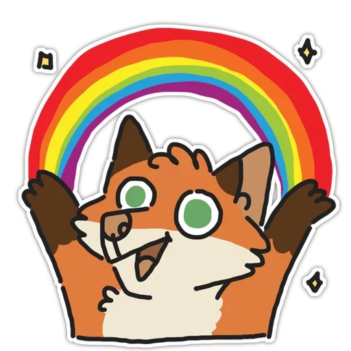 Rainbow Fox