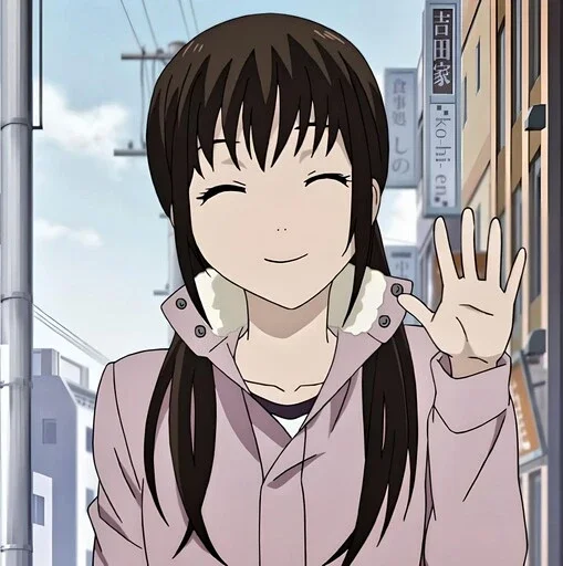 Бездомный бог @anime_stickerr