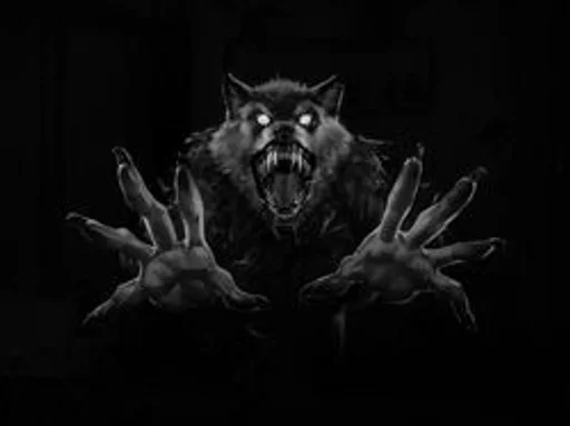 Волк из новеллы "Зайчик" :: @fStikBot