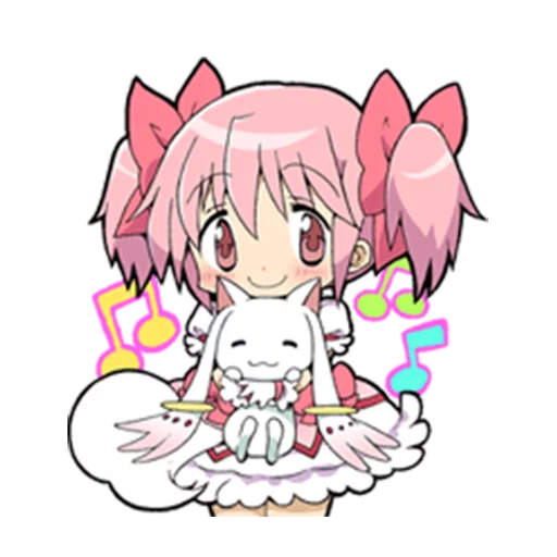 Puella Magi Madoka Magica @Nekosticker