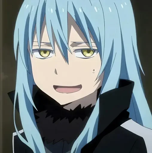 Перерождение в слизь @anime_stickerr