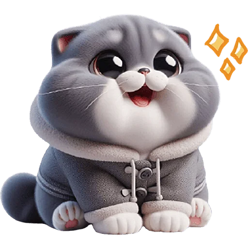 Серый котик (W) @Nyasticks