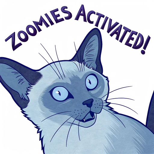 Luna the Oriental Cat