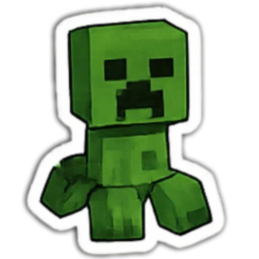 Мобы от ИИ (@StickersMinecraft)