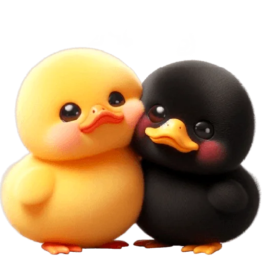 Парные утятки @Nyasticks2