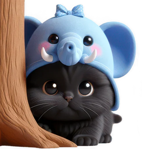 Пушистый слоник @Nyasticks