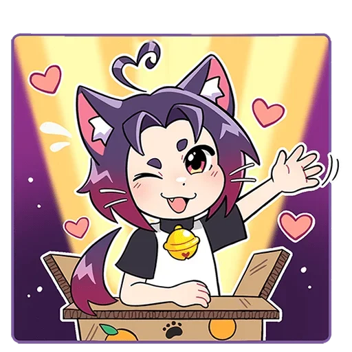 Мини Милшу без текста @stiky