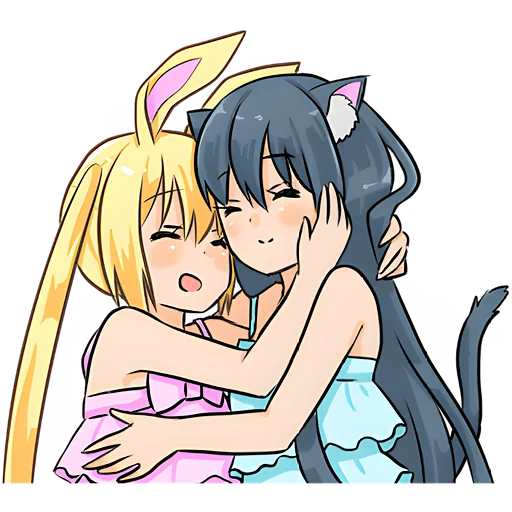 Лучшие подруги @Nyasticks