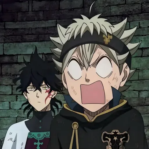 Черный клевер @anime_stickerr