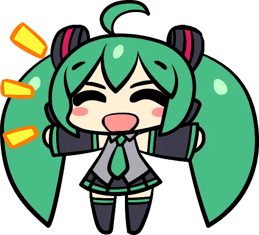 Hatsune Miku and the Piapro Family :: @line_stickers
