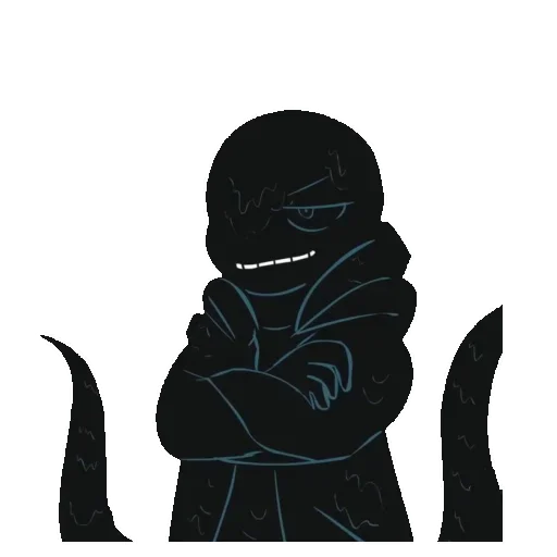 Найтмер санс @MoiStikiBot