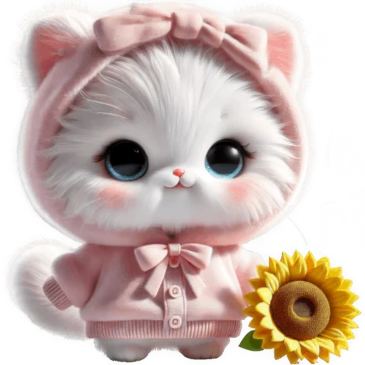 Розовая киса @Nyasticks2