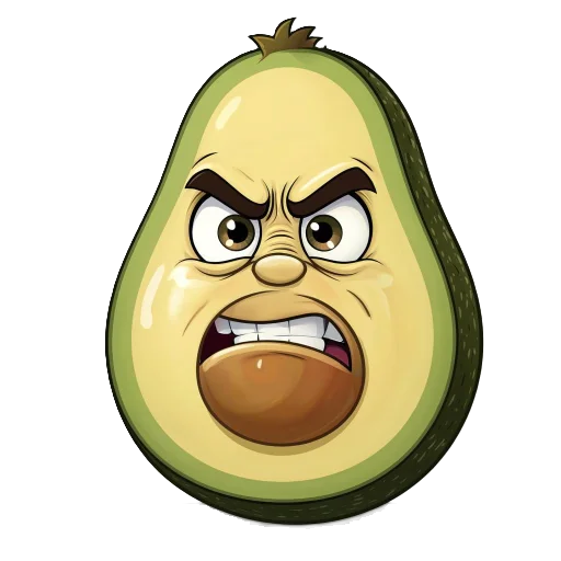 злые овощи @stickerock evil vegetables