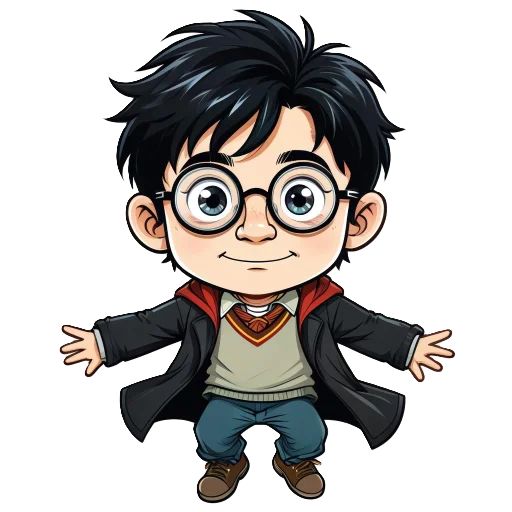 Волшебные @stickerock Гарри Поттер