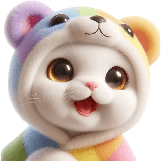 Радужный мяу-мишка @Nyasticks