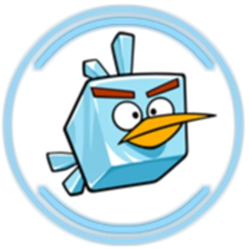 Ice bird (стики by @Glistoperka) :: @fStikBot