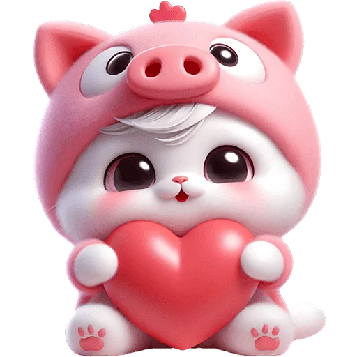 Хрюшка-котик @Nyasticks